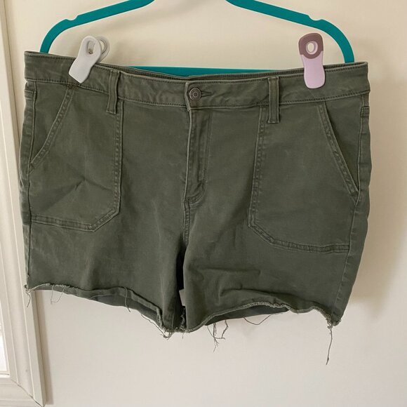 Sonoma Pants - Olive Green Sonoma Cut Off Shorts